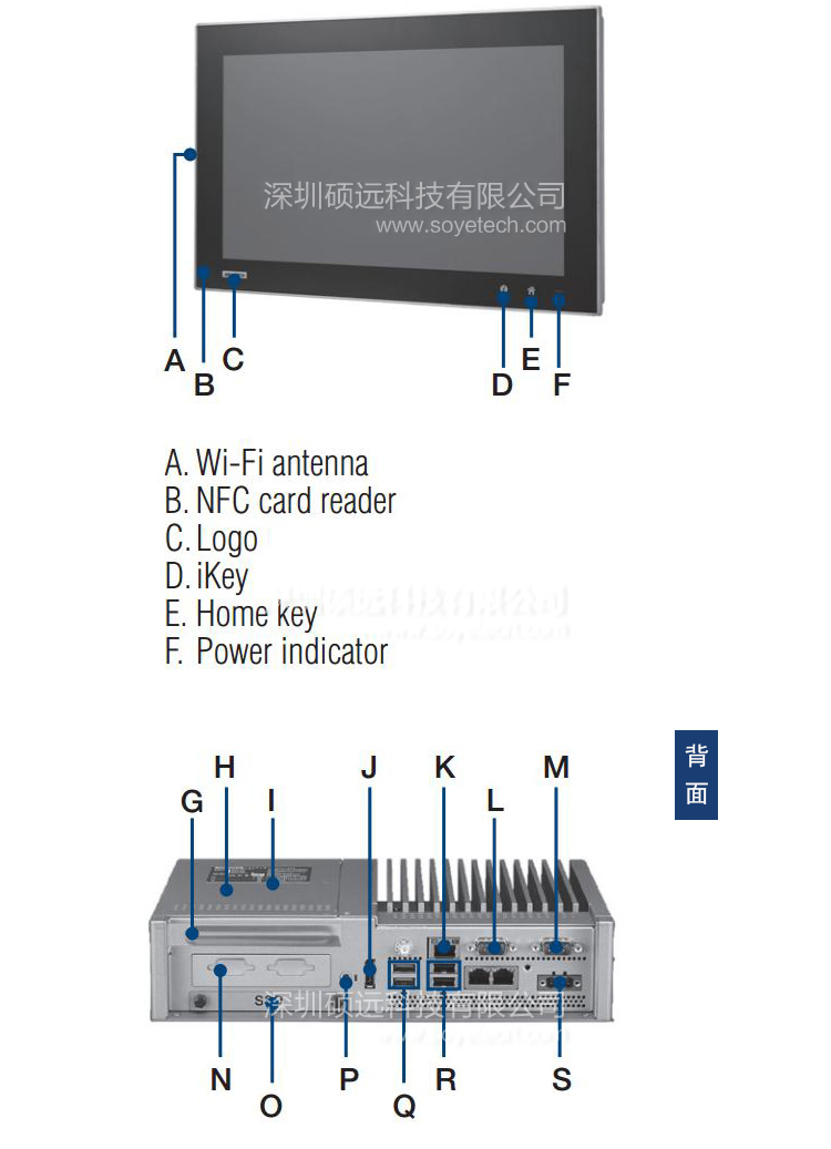 全新研華TPC-5152T 模組化15寸XGA液晶顯示器多點觸控工業(yè)平板電腦