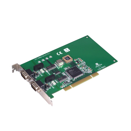 研華PCI-1680U雙端口CAN通用PCI總線通信卡，含隔離保護(hù)功能