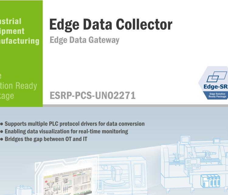 研華ESRP-PCS-UNO2271 Equipment Connectivity Data Gateway