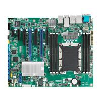 研華ASMB-815 單路LGA 3647-P0 Intel? Xeon? Scalable ATX 服務(wù)器主板，帶 6 個(gè)DDR4, 5 個(gè)PCIe x8 或者 2 個(gè)PCIe x16 和 1個(gè) PCIe x8, 8 個(gè)SATA3, 6 個(gè)USB3.0, Dual 10GbE, IPMI