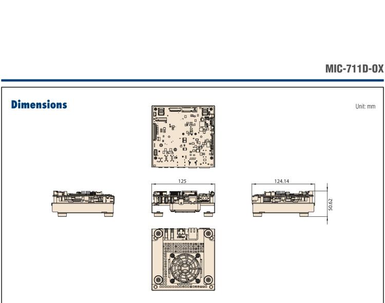 研華MIC-711D-OX MIC-711D-OX 是一款基于英偉達Jetson Orin NX 的 AI 開發(fā)套件，含有多個 I/O 接口，使客戶可以靈活開發(fā)新項目。