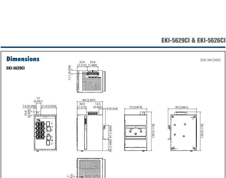 研華EKI-5626CI 2千兆光電組合端口 + 16百兆網(wǎng)口 ProView (組態(tài))系列工業(yè)以太網(wǎng)交換機(jī)