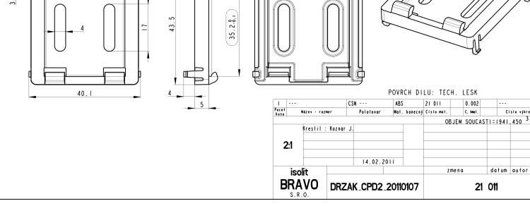 研華BB-CPD2-G Plastic DIN holder, v2 routers