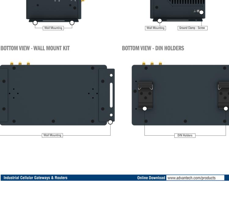 研華ICR-4401S ICR-4400, GLOBAL, 5× ETH, 1× RS232, 1× RS485, CAN, PoE PSE+, SFP, USB, SD, No ACC