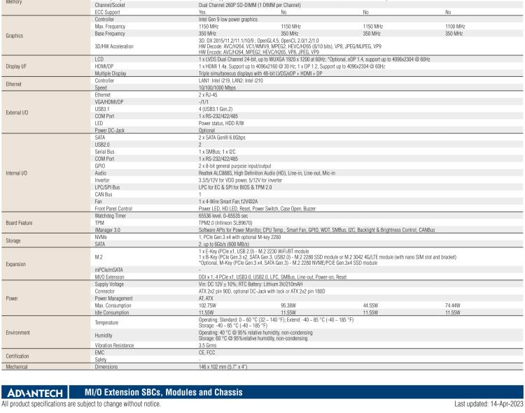 研華MIO-5393 第九代Intel 高性能筆記本CPU 3.5寸小尺寸嵌入式單板，性能提升25%，TDP 45W/25W，支持DDR4 64GB內(nèi)存，2LAN, 4USB 3.1，M.2 2280 Key支持NVMe，-40-85℃寬溫