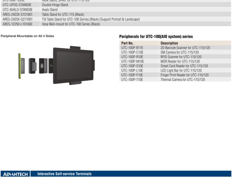 研華UTC-115H 15.6" 多功能觸控一體機(jī)，搭載 Intel? Core? i5-8365UE