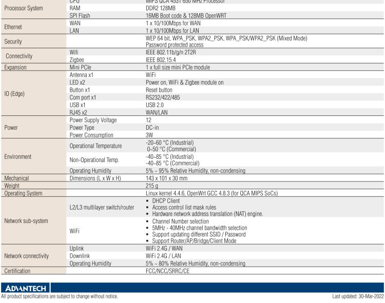 研華WISE-3240 研華EPD電子紙專用工業(yè)網(wǎng)關(guān)，以太網(wǎng)、 WIFI（AP）、Zigbee，專為智能城市、工業(yè)4.1應(yīng)用而設(shè)計(jì)。