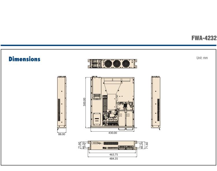 研華FWA-4232 基于Intel? Haswell XeonTM E3/CoreTM/ PentiumTM/CeleronTM系列處理器 2U機(jī)架式網(wǎng)絡(luò)應(yīng)用平臺(tái)