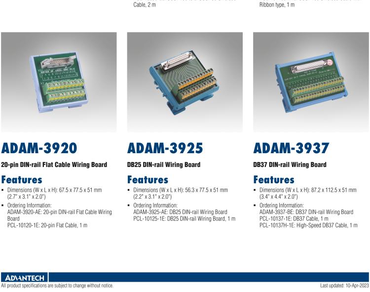 研華ADAM-39100 SCSI-100接線端子，DIN導(dǎo)軌支架