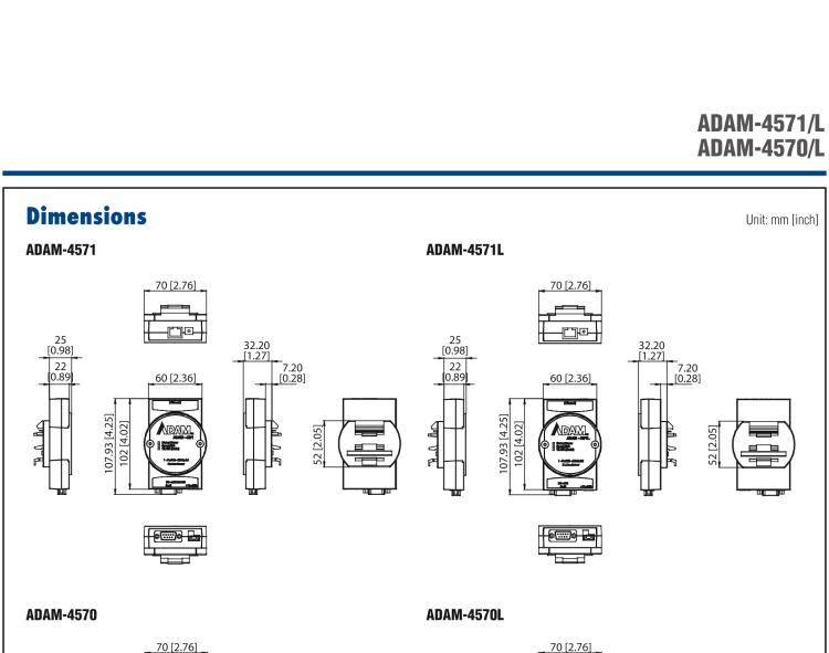 研華ADAM-4571 1端口RS-232/422/485串口設(shè)備聯(lián)網(wǎng)服務器