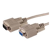 研華BB-9PAMF25 Serial Cable, RS-232 DB9 M to DB9 F, 7.6 m / 25 ft